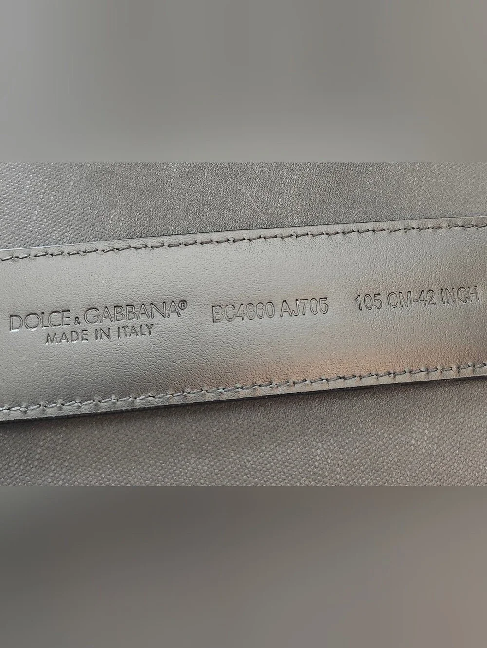 Authentic Dolce & Gabbana DG Logo Coated Jacquard Belt kit